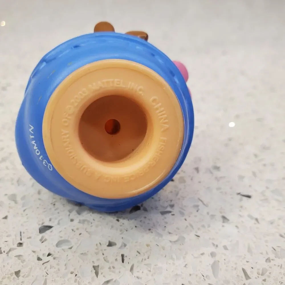 Fisher Price Little People Jewish Hanukkah Baby Girl Teddy Bear Presents RARE